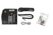 Nortel T7208 NT8B26 Display Phone NT8B26 Charcoal  REFURBISHED 