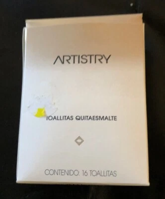 Amway Artistry Nail Color Remover Towlettes 15 Pack - Image 1 of 2