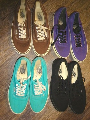 turquoise and purple vans
