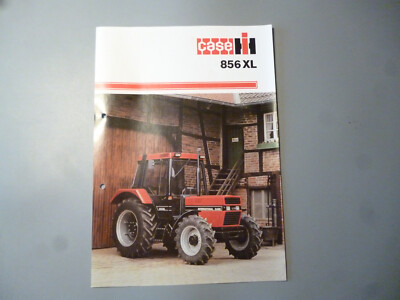 Case IH 856 XL Tractor Original Old Tractor Brochure  