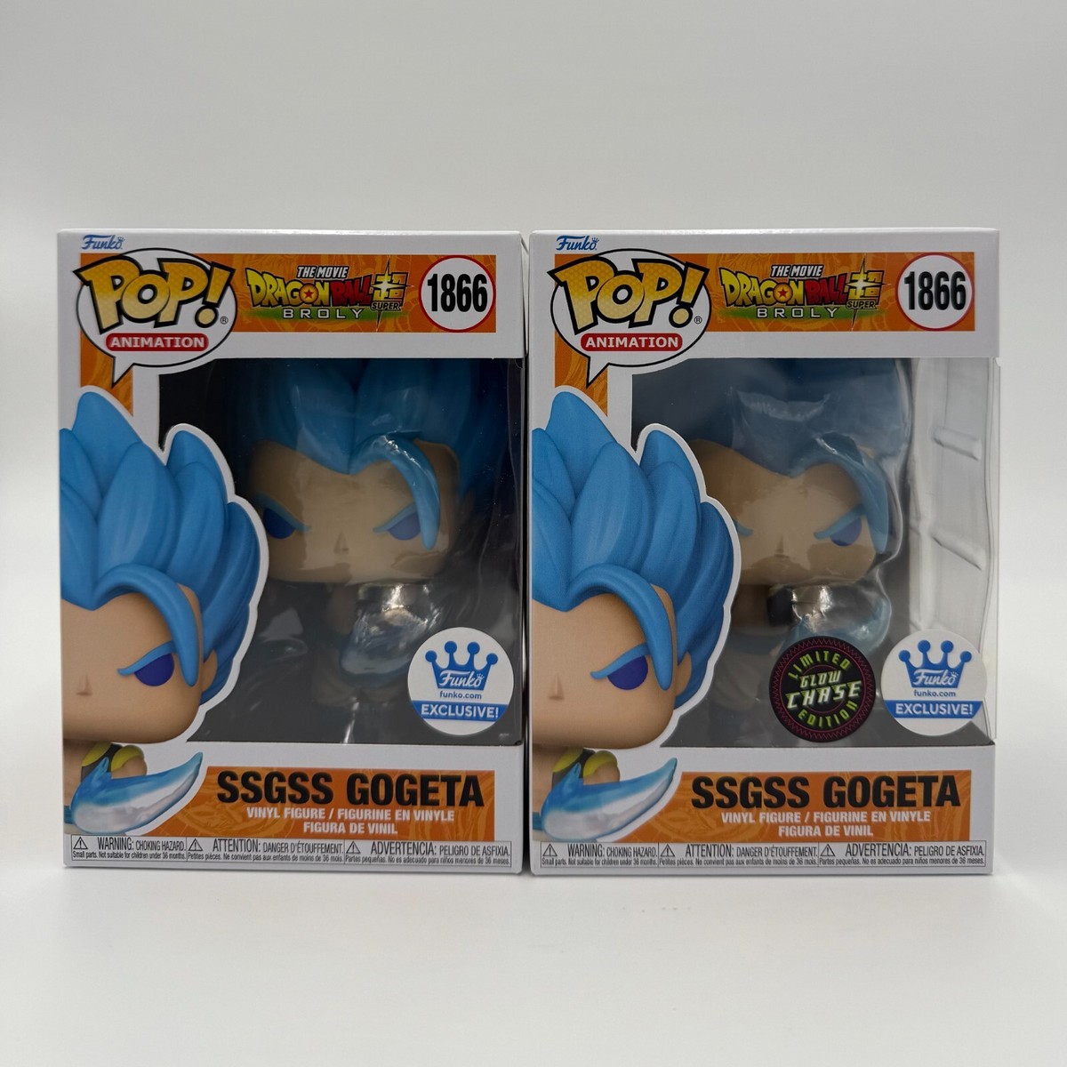 FUNKO POP! DRAGON BALL SUPER-SSGSS GOGETA #1866 COMMON