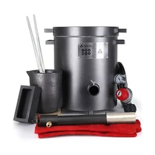 TOAUTO 6KG Propane Melting Furnace Kit TMF6000B-V3 Propane Foundry Home Kiln ...