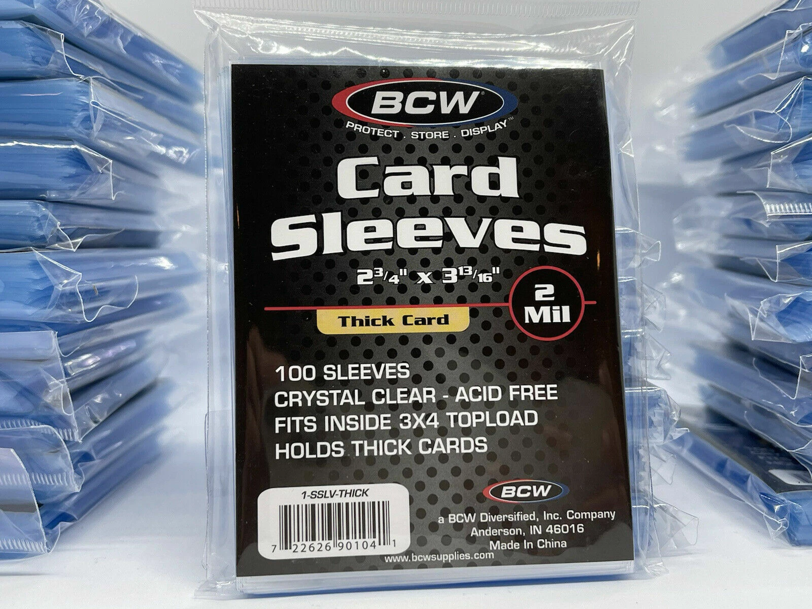 BCW Penny Card Sleeves 1 Pack of 100 for Thick Sized Cards Review