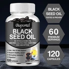 Black Seed Oil - 100% Pure Natural Cold Pressed Cumin Nigella Sativa Non GMO
