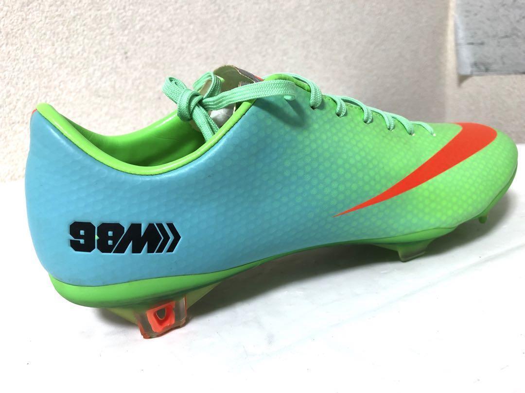 Nike Mercurial Vapor IX FG Soccer Cleats US 8 Green Lime Nike Mercurial Vapor IX FG Soccer Cleats US 8 Green Lime