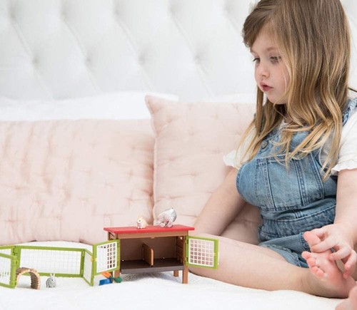 Jeu d'apprentissage Farm World 8 pièces - Jeu éducatif imaginatif - 3-8 ans - Photo 4 sur 12