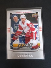 2014-15 Upper Deck MVP Hockey Steve Yzerman #293 Silver Script Detroit Red Wings