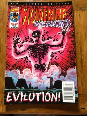 Wolverine Unleashed Vol.1 # 27 - 28th October 1998  - UK Printing