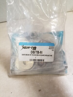 DB-TB-M White Diving Board Mounting Kit for Two Hole Residential Diving Boards