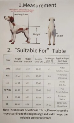 Hobey hove Adjustable Foldable Pet(Dog) wheelchair PW-ZD-XS | eBay