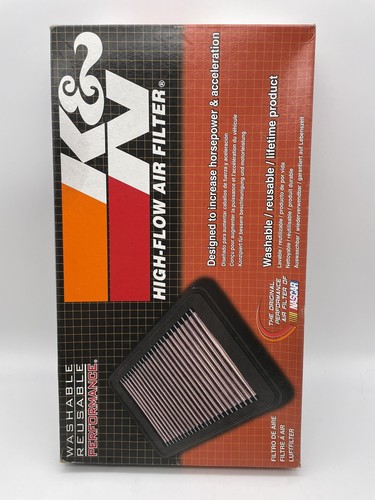 K&N 33-3034 High-Flow Air Filter Washable Reusable - Picture 8 of 11