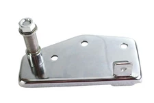 Rear Brake Pedal Mount Plate Chrome fits Harley Davidson
