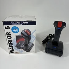 QuickShot Warrior 5 PC/IBM  Deluxe Analog Joystick QS-123A PC/XT/AT 386/486