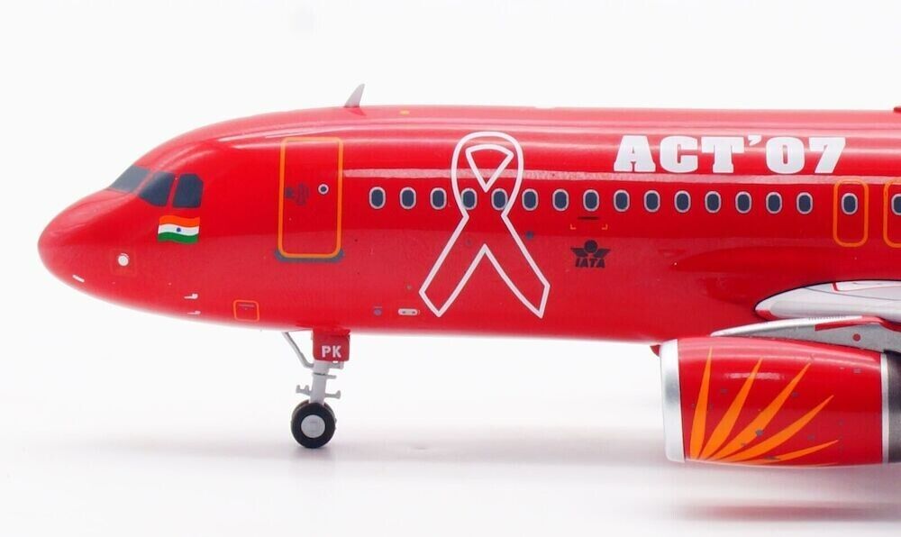 1:200 IF200 Air India (World Aids Day) Airbus A320 VT-EPK w 1:200 IF200 Air India (World Aids Day) Airbus A320 VT-EPK w