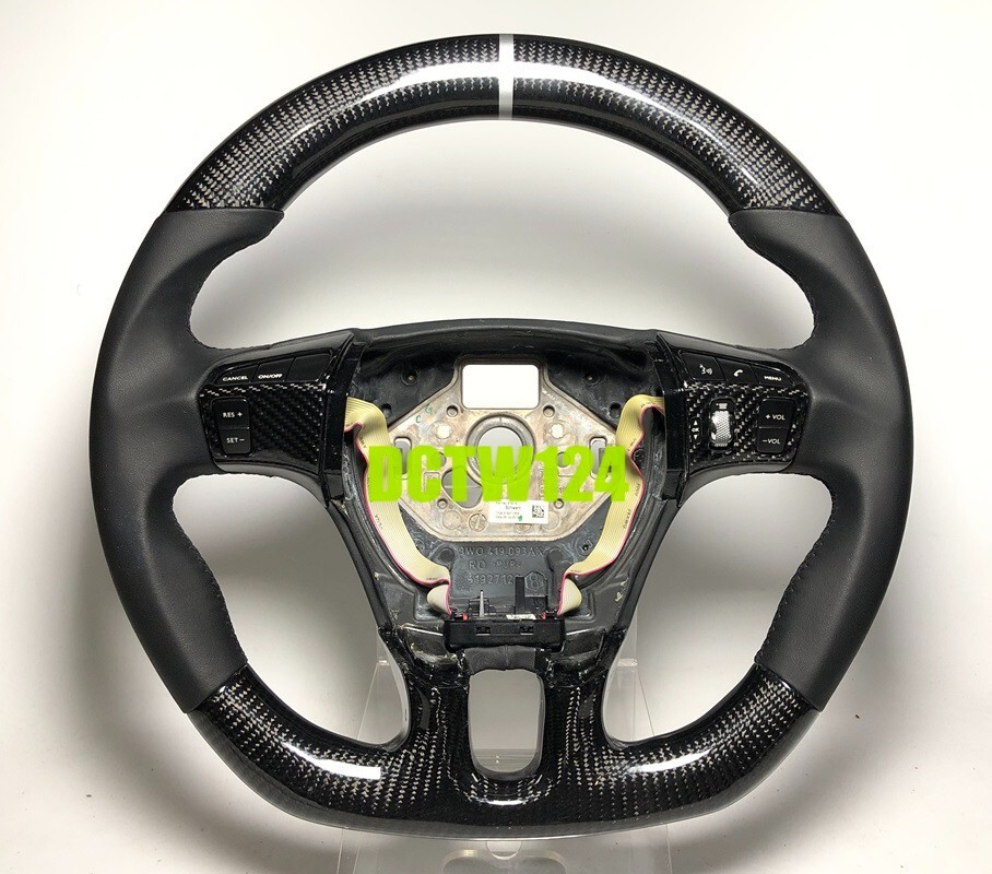 Bentley Continental GTC GT Flying Spur carbon Steering Wheel 08~17 models Silver
