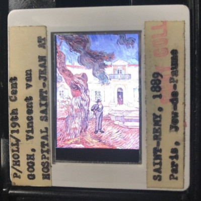 Vincent Van Gogh ''Hospital Saint-remy   Post-impressionism 35mm Art Slide