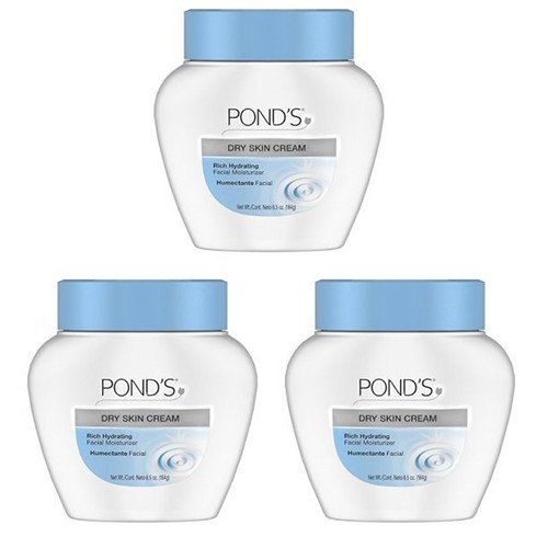 Pond's Trockene Haut Creme – 6,5 Unzen (192 Ml), 2er Pack, Hypoallergen Und Nicht Komedogen