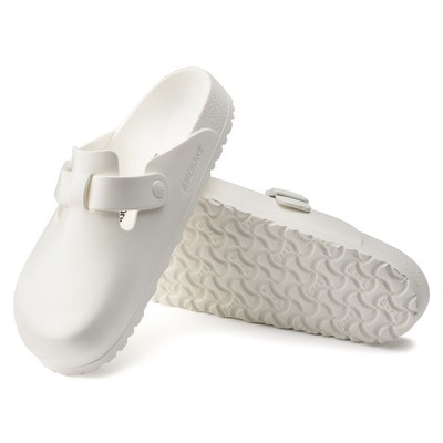 Birkenstock Boston EVA White Men\'s Size 12 New/Box Birkenstock New with Box Boston White EVA Regular Width  main image 4