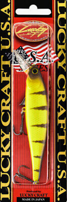 Lucky Craft Pointer 100SP, RARE color! Northern Walleye. 4'', 1/2 oz, 859NWEYE