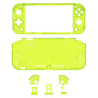 Clear Lime Green Custom Cover w/ Screen Shell Protector for