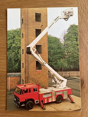 Böller 235 Feuerwehr- und Rettungsplattform - Feuerwehr Postkarte