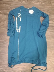 Girls New Dress Size 10 Aqua Teal Blue  Teela Cute