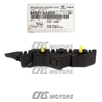 Genuine Front Bumper Side Bracket Driver For Hyundai Elantra 21-24