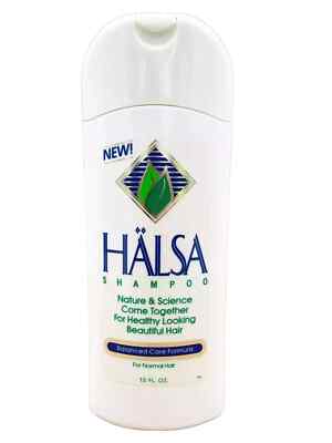 Johnson Wax Halsa Shampoo Balanced Care Formula Normal Hair 15 oz New Vintage