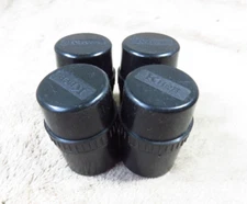 RARE ~ Lot of 4 - Russian Made KNEB KIEV Empty Film Storage Canister Containers