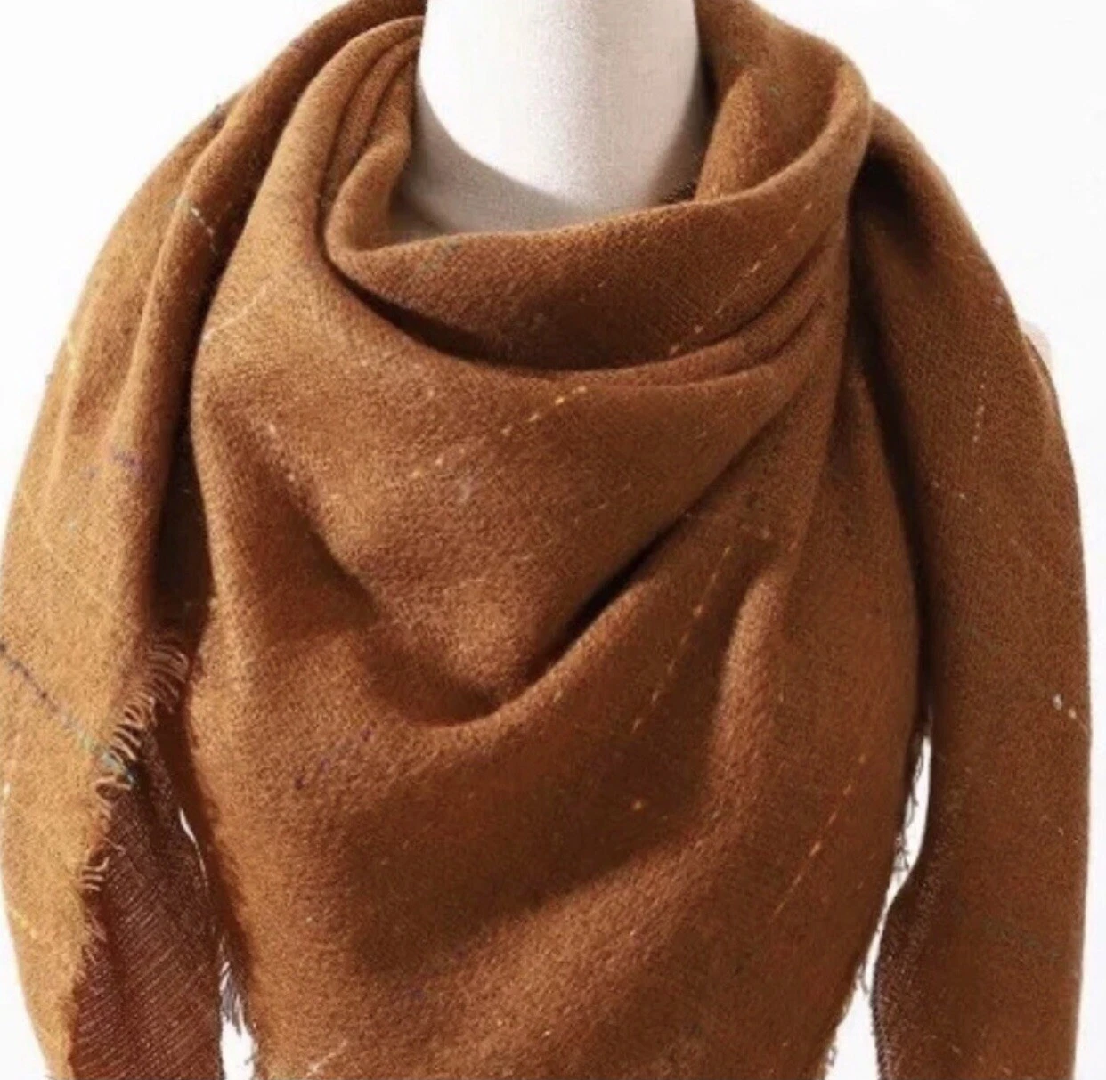 NWT Olive & Pique Women's Stylish 52x52 Western Blanket Scarf Shawl
