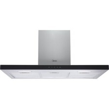 Midea MH90M21ET33SG-UK Built In 90cm 4 Speeds Chimney Cooker Hood Stainless