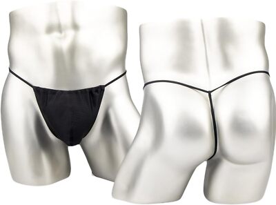 Men's Thong Underwear G String Adjustable Bulge Pouch Seamless Underpanties