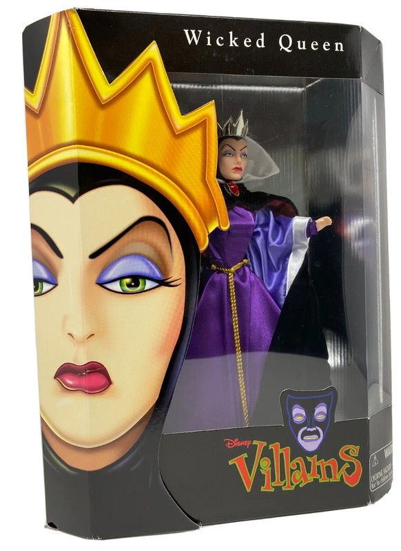 **RARE & SEALED** Disney Villains Wicked Queen Doll