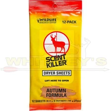 Wildlife Research Autumn Formula Dryer Sheets - 12ct. - 580
