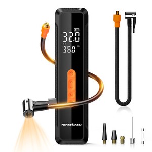 NEVERLAND 150 PSI Electric Tire Inflator Car Air Pump Compressor Portable Bike