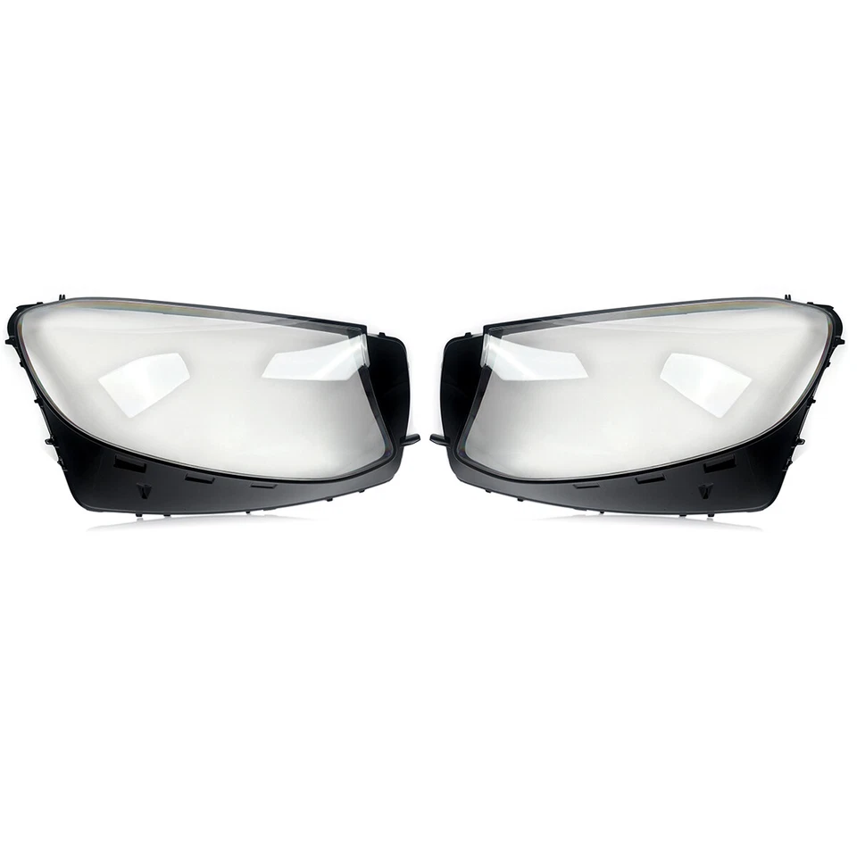 Cubierta de lente de faro transparente para Mercedes Benz Clase GLC W253 2016-2019 Foto 3 de 4