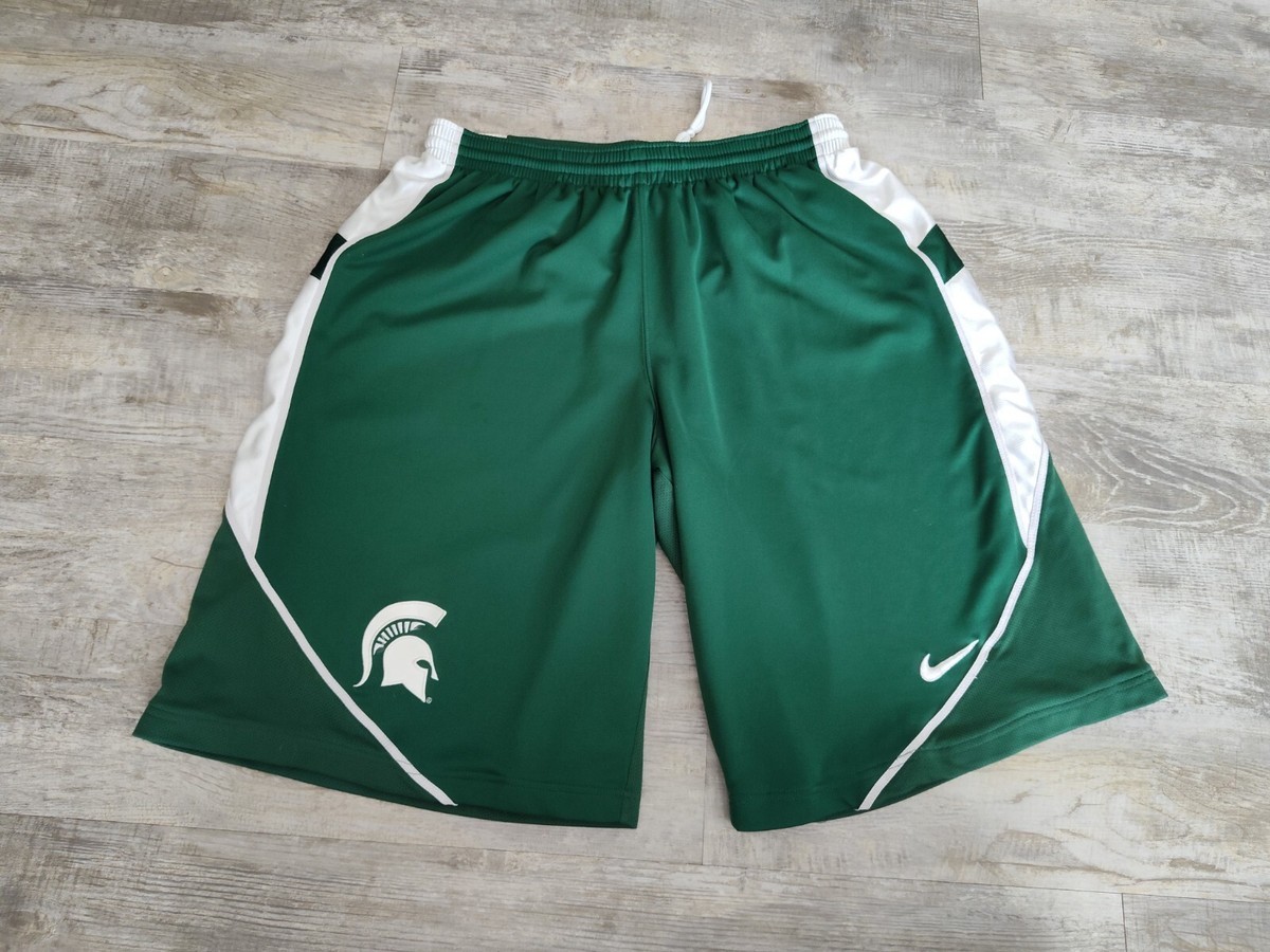 michigan state shorts nike