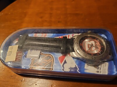 Vintage NASCAR Watch Dale Earnhardt #3 Collectors NIB Black Leather Strap  Adult