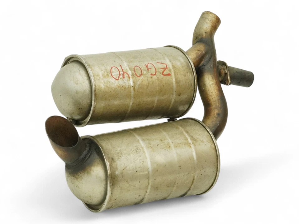 1997 - 2003 Bmw 5 Series E39 540I Exhaust Muffler Silencer Pipe Rear 1432972 Oem Foto 2 de 4