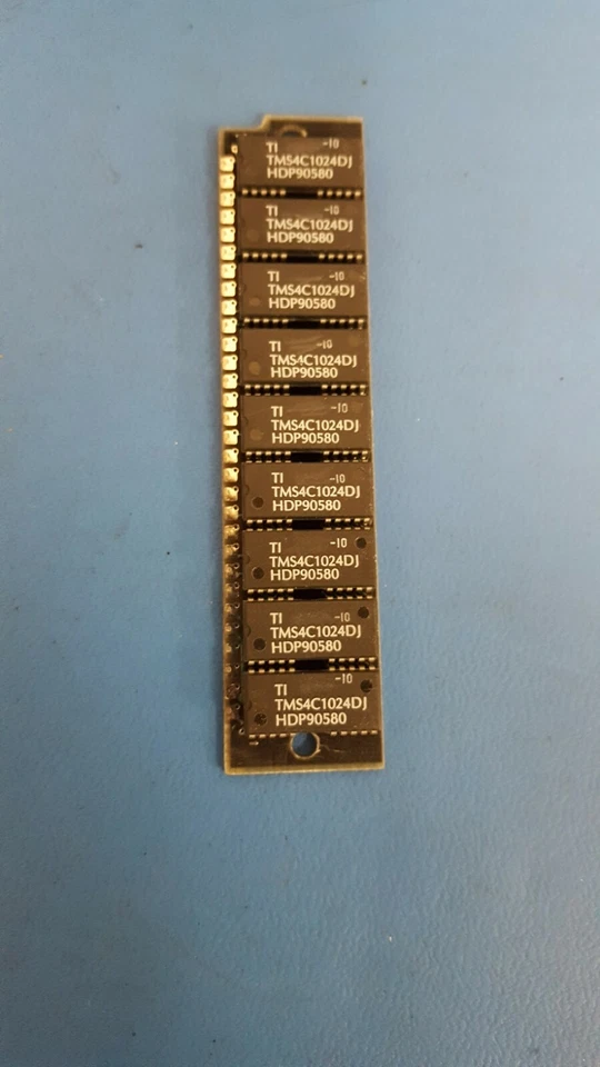FAST PAGE DRAM MODULE, 1MX9, 10NS, CMOS, TI, TM024EAD9-10L - Image 2 of 3