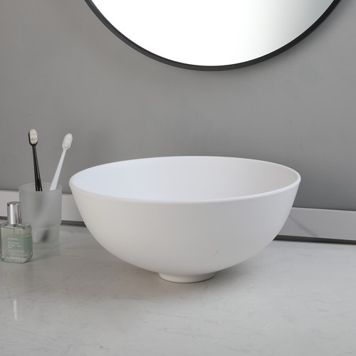 Bathroom Vessel Sink Black/White Washing Bowl Deck Mounted Brass Mixer Tap Drain - Picture 29 of 54