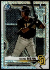 2021 Bowman Ismael Mena Chrome Prospects Mojo Refractor #BCP-36