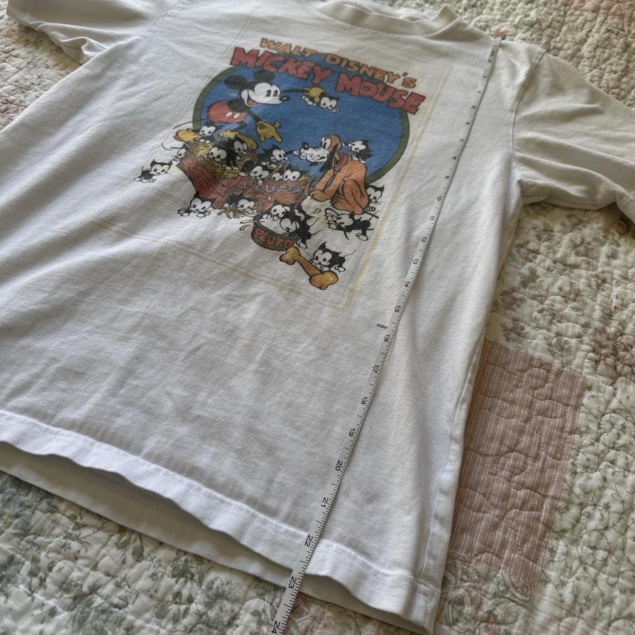 Disney Mickey Mouse Uniqlo White T-shirt Story Book Graphic Size Small Unisex thumbnail 4