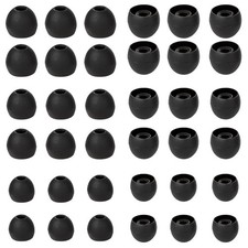 18 Pairs Silicone Earbud Tips Replacement Ear Tips Earbuds Cap for in- Ear He...