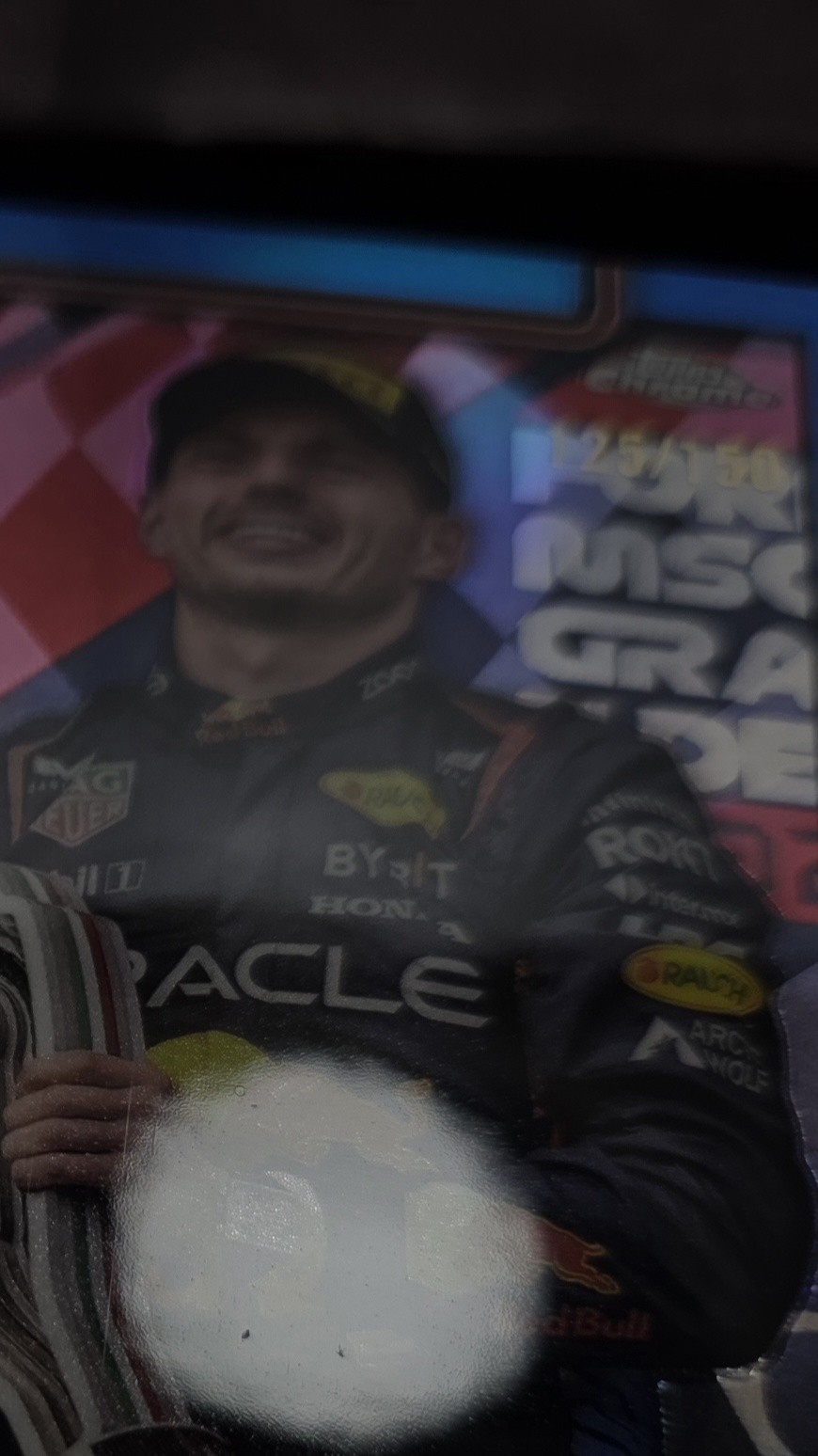 2025 Topps Chrome Blue F1 Max Verstappen #99 /150 view 19