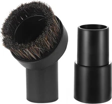 25MM Horse Hair Round Dust Brush 1.25 Inch Cleaner Vacuum Attachment with 1 1 4