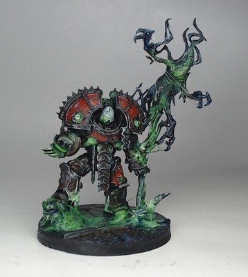 40k Word Bearers Red Corsairs Daemon Prince Saturnine kitbashed pro painted 60mm