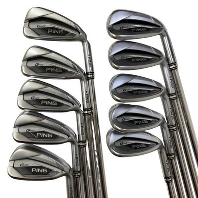 [PING] G425 Eisensatz 10 Stück 4.5.6.7.8.9.W.U.S.L N.S.PRO ZELOS 7 Flex S Gol...