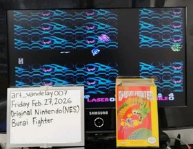 Burai Fighter (NES, 1990) *CIB + Funda protectora* En muy buen estado* Limpio y probado* &iexcl;DE COLECCI&Oacute;N!