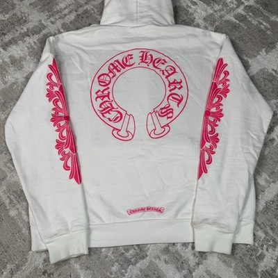 トップス Pink Horseshoe Floral Sleeve Pullover Chrome Hearts - Pink Horseshoe Floral Sleeve Pullover の通販 by
